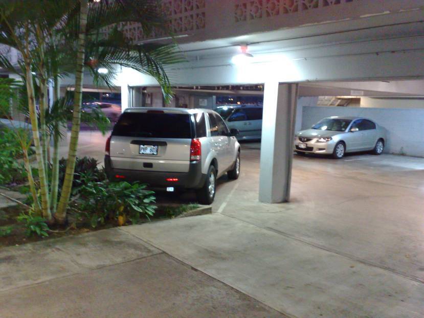 Well Lit Parking Garage